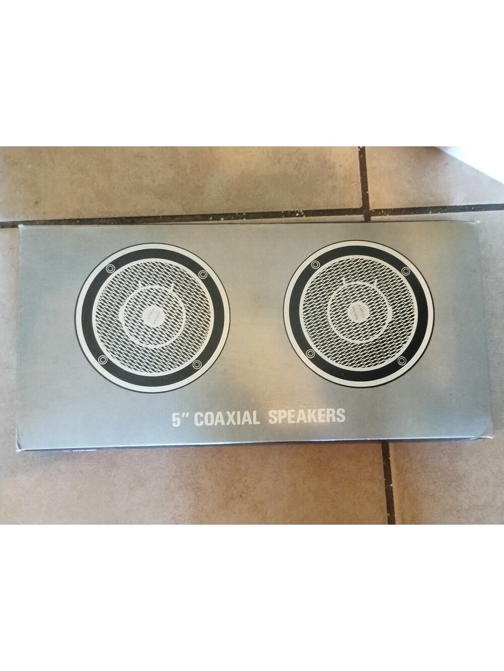 VINTAGE NEW OLD STOCK SEARS 5"‎ COAXIAL 2-WAY SPEAKERS MODEL 105A004 KOREA NOS